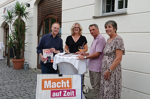 Urban Mangold, Diane Mohrhauer, Franz Mohrhauer und Martina Wurster