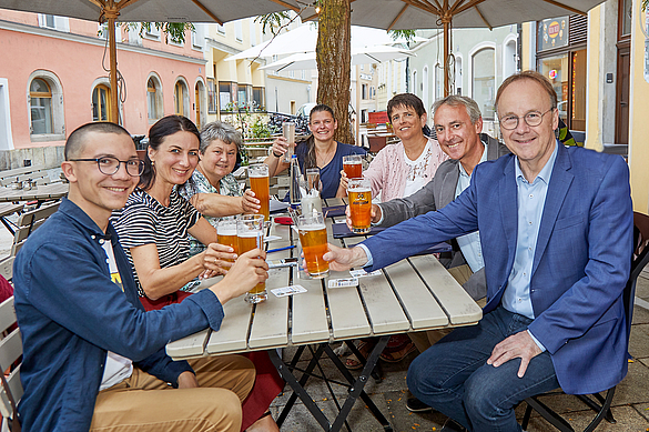Samuel Eichberger, Urban Mangold, Oliver Robl, Anita Hofbauer, Agnes Becker, Maria Schöfberger, Ronja Zöls-Biber
