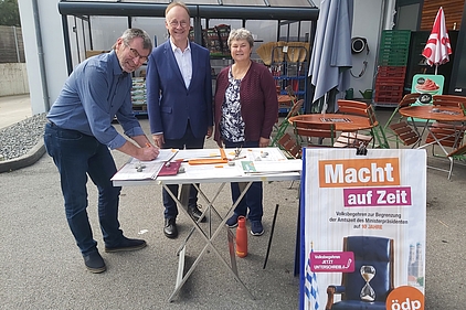 Urban Mangold, Günter Straußberger, Maria Schöfberger